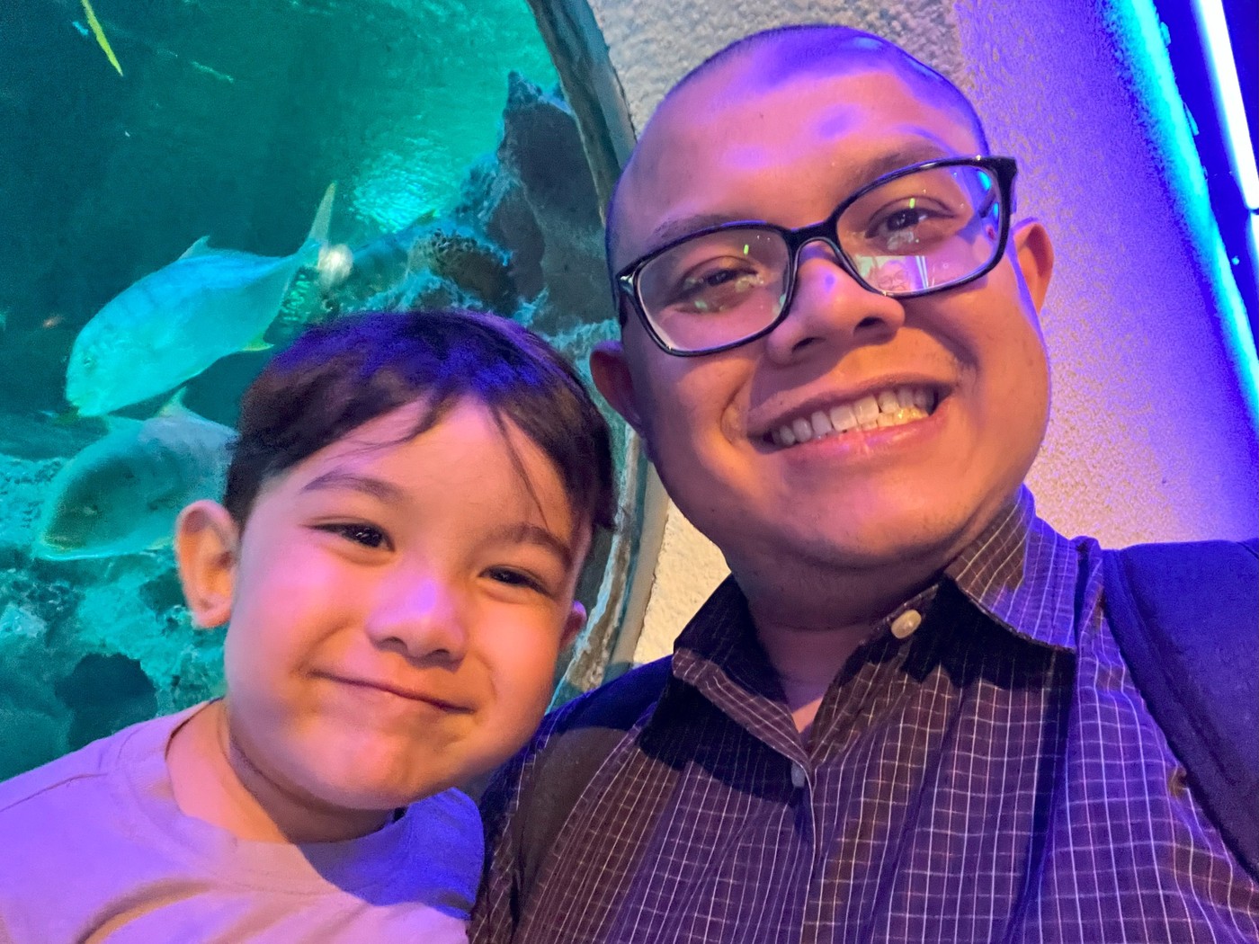 🐠 A Surprise Day Off: Father & Son Dive into Aquaria KLCC 🐬